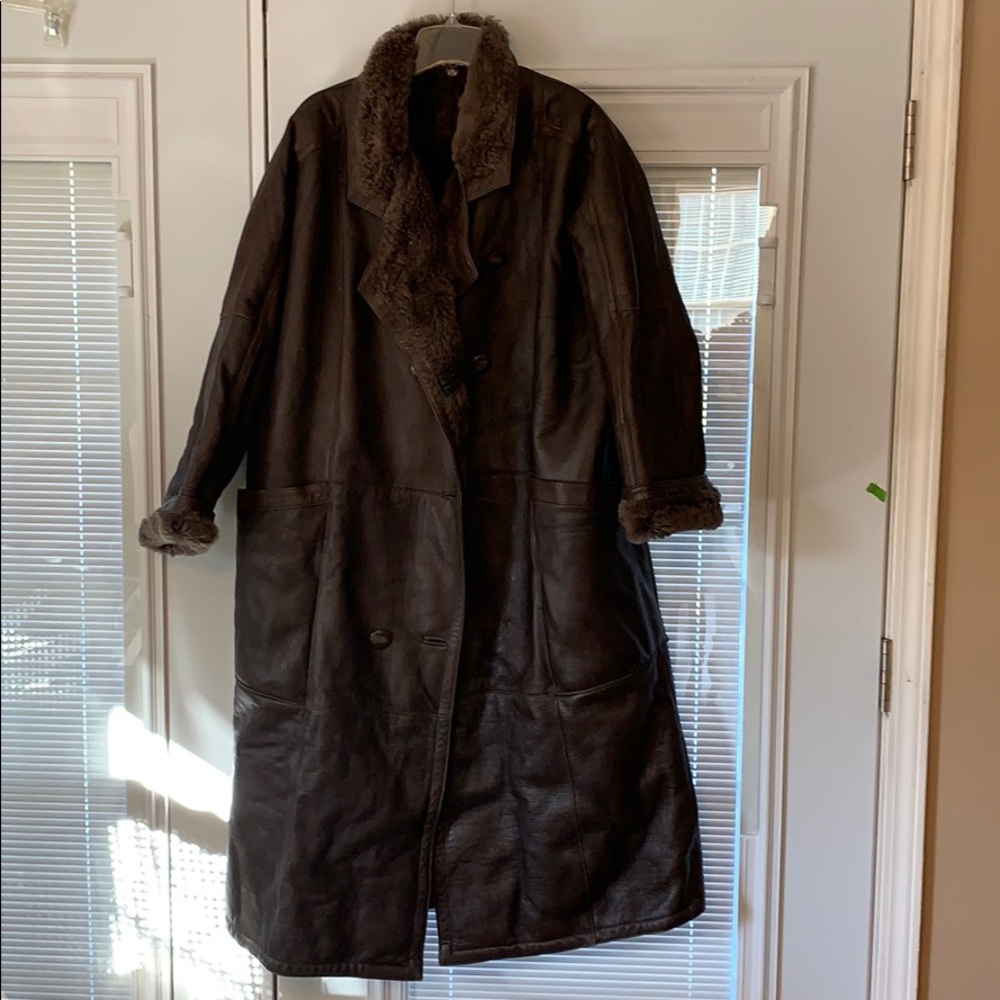 Vintage European leather jacket made in Germany